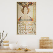 ヴィンテージアールヌーボーバッファローNY展示会 ポスター (キッチン)