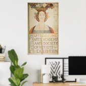 ヴィンテージアールヌーボーバッファローNY展示会 ポスター (ホームオフィス)