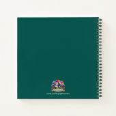 ヴィンテージアールヌーボーバニー・ジャーナル ノートブック (裏面)