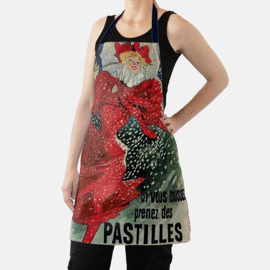 ヴィンテージアールヌーボーパスティーリズゲラウデルセキドロップ エプロン (インサイチュ)