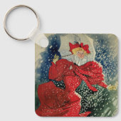 ヴィンテージアールヌーボーパスティーリズゲラウデルセキドロップ キーホルダー (正面)