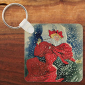 ヴィンテージアールヌーボーパスティーリズゲラウデルセキドロップ キーホルダー (正面)