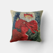 ヴィンテージアールヌーボーパスティーリズゲラウデルセキドロップ クッション (裏面)