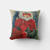 ヴィンテージアールヌーボーパスティーリズゲラウデルセキドロップ クッション (正面)