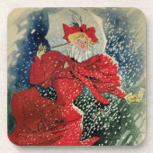 ヴィンテージアールヌーボーパスティーリズゲラウデルセキドロップ コースター (正面)