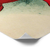 ヴィンテージアールヌーボーパスティーリズゲラウデルセキドロップ ポスター (角)