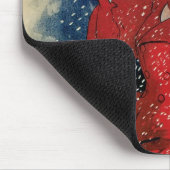 ヴィンテージアールヌーボーパスティーリズゲラウデルセキドロップ マウスパッド (コーナー)