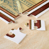 ヴィンテージアールヌーボービールアドバイアルフォンスミュシャ ジグソーパズル (側面)