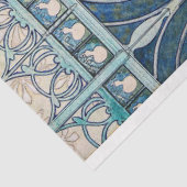 ヴィンテージアールヌーボーピーコッククレーン&サンフラワー 薄葉紙 (詳細)