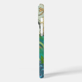 ヴィンテージアールヌーボーピーコックシャンデリアの羽根 Case-Mate iPhoneケース (裏面 / 左)