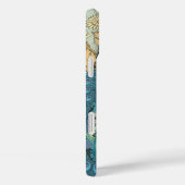 ヴィンテージアールヌーボーピーコックシャンデリアの羽根 Case-Mate iPhoneケース (裏面 / 右)