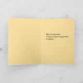 ヴィンテージアールヌーボーフォトハッピーバースデー、ニンフ カード (内部)