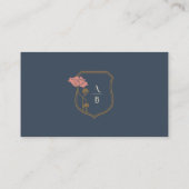 ヴィンテージアールヌーボーフラット座席表 プレイスカード (裏面)