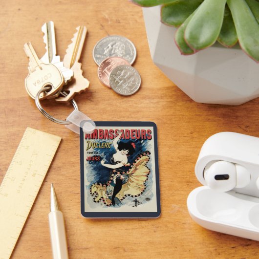 ヴィンテージアールヌーボーフラメンコスペインのダンサー キーホルダー (デスク)