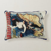 ヴィンテージアールヌーボーフラメンコダンサー、アンバサダー アクセントクッション (正面)