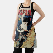 ヴィンテージアールヌーボーフラメンコダンサー、アンバサダー エプロン (インサイチュ)