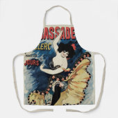 ヴィンテージアールヌーボーフラメンコダンサー、アンバサダー エプロン (正面)