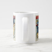 ヴィンテージアールヌーボーフラメンコダンサー、アンバサダー ジャンボコーヒーマグカップ (裏面)