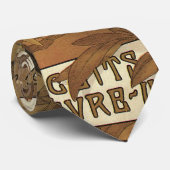 ヴィンテージアールヌーボーフリートビスケットアルフォンスミュシャ ネクタイ (ロール)