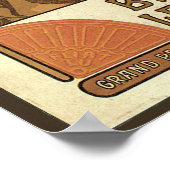 ヴィンテージアールヌーボーフリートビスケットアルフォンスミュシャ ポスター (角)