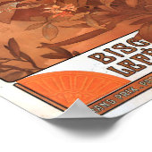 ヴィンテージアールヌーボーフリート1899ミュシャ ポスター (角)