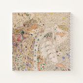 ヴィンテージアールヌーボーフローラブライダルシャワーレシピ ノートブック (裏面)