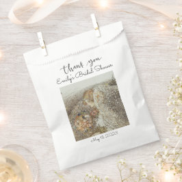 ヴィンテージアールヌーボーフローラブライダルシャワー フェイバーバッグ