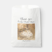 ヴィンテージアールヌーボーフローラブライダルシャワー フェイバーバッグ (正面)