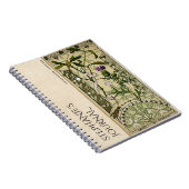 ヴィンテージアールヌーボーフローラ植物誌 ノートブック (右側)