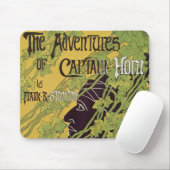 ヴィンテージアールヌーボーブック、キャプテンホルン・アドベンチャーズ マウスパッド (マウス)
