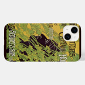 ヴィンテージアールヌーボーブック、キャプテンホルン・アドベンチャーズ Case-Mate iPhoneケース (裏面 (横))