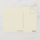 ヴィンテージアールヌーボーベルギービアアド ポストカード (裏面)