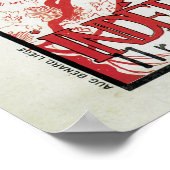 ヴィンテージアールヌーボーベルギー美術本発表 ポスター (角)