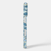 ヴィンテージアールヌーボーペリウィンクル花in庭 Case-Mate iPhoneケース (裏面 / 右)