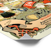 ヴィンテージアールヌーボーホランドトラベルツーリズム ポスター (角)