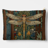 ヴィンテージアールヌーボーボホトンボ単行文字 アクセサリーポーチ (裏面)