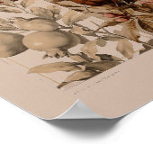 ヴィンテージアールヌーボーポングラナートバイアントン・セダー ポスター (角)