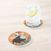 ヴィンテージアールヌーボーマガジニイタリアニバイカピエロ コースター (側面)