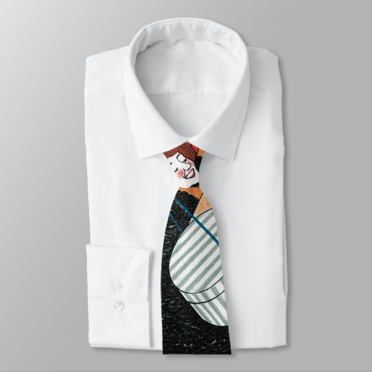 ヴィンテージアールヌーボーマガジニイタリアニバイカピエロ ネクタイ (タイ)