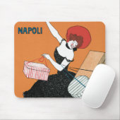 ヴィンテージアールヌーボーマガジニイタリアニバイカピエロ マウスパッド (マウス)