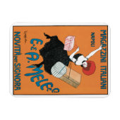 ヴィンテージアールヌーボーマガジニイタリアニバイカピエロ マグネット (横)