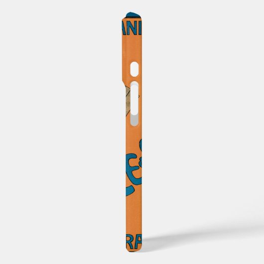 ヴィンテージアールヌーボーマガジニイタリアニバイカピエロ Case-Mate iPhoneケース (裏面 / 左)