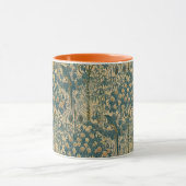 ヴィンテージアールヌーボーマコーパターンバイウォルタークレーン マグカップ (中央)