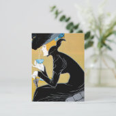 ヴィンテージアールヌーボーマルコポーロティー招待状 招待状 (スタンド正面)