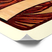 ヴィンテージアールヌーボーミュシャガールオンサイクリング ポスター (角)