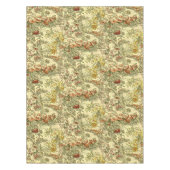 ヴィンテージアールヌーボーミュシャフローラルパターン テーブルクロス (正面)