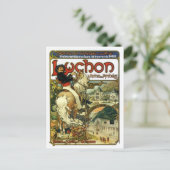 ヴィンテージアールヌーボーミュシャ鉄道 ポストカード (スタンド正面)