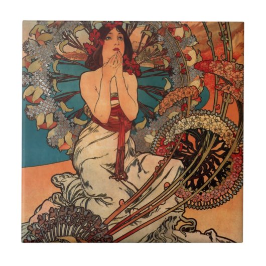 ヴィンテージアールヌーボーモナコモンテカルロ タイル (正面)