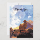 ヴィンテージアールヌーボーモーニングバイマックスフィールドパリ サンキューカード (正面)