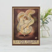 ヴィンテージアールヌーボーラロイフラーダンモダンサー (スタンド正面)